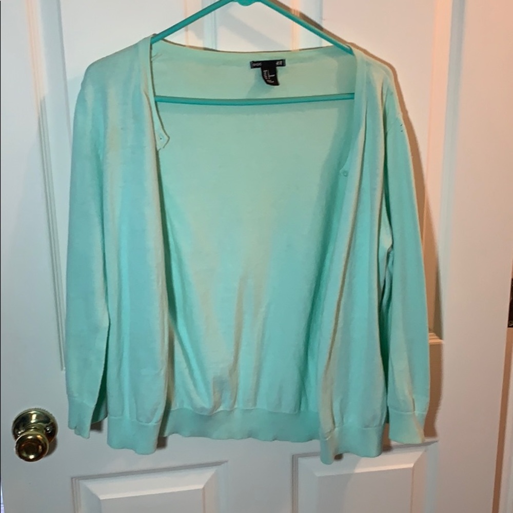 Mint Green H&M Cardigan